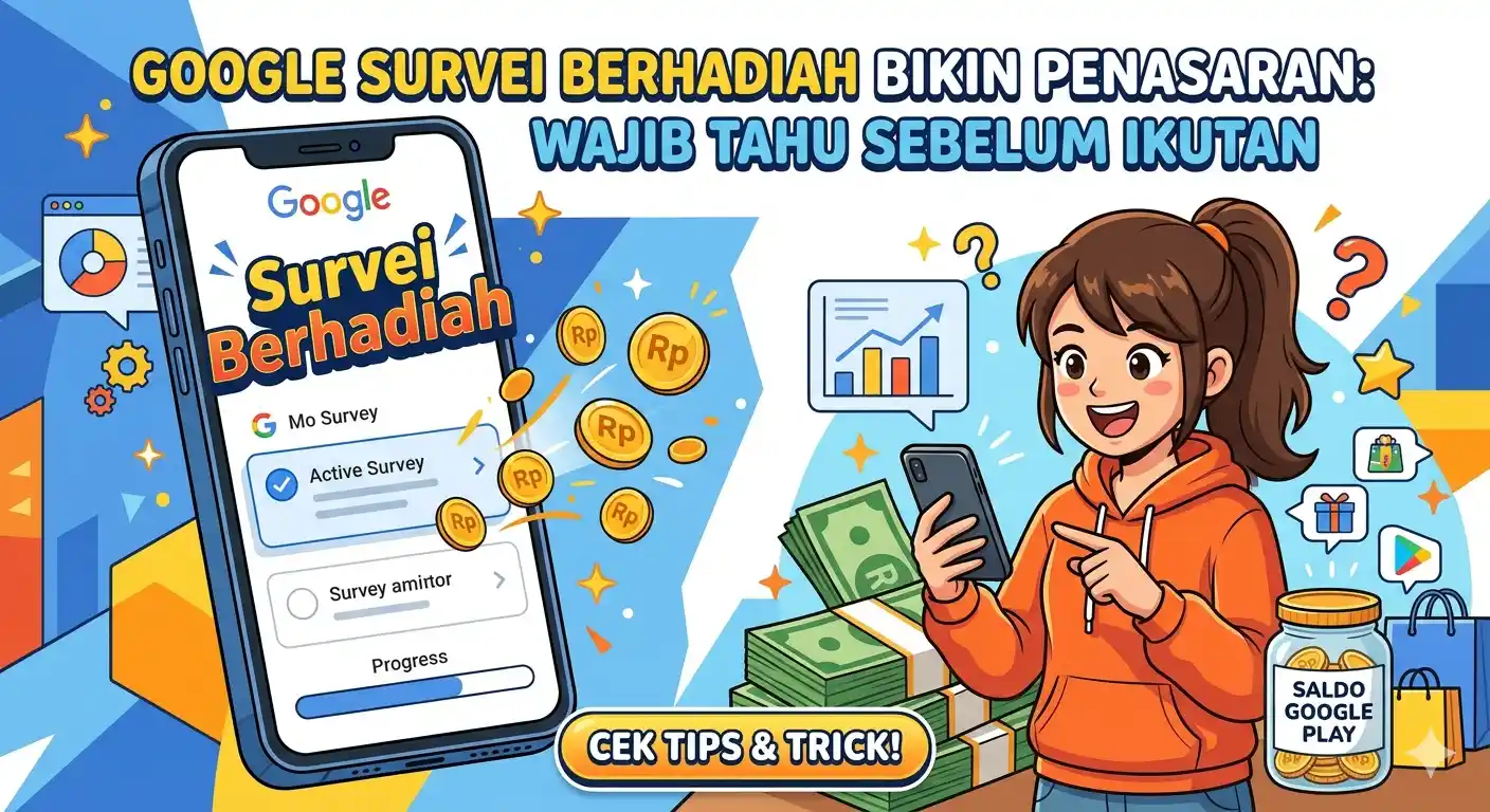 Google Survei Berhadiah Bikin Penasaran